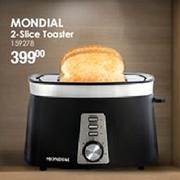 Mondial 2 Slice Toaster