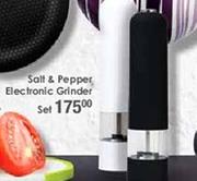 Salt & Pepper Electronic Grinder Set