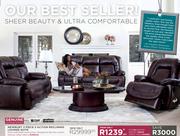 Grafton Everest Newbury 3 Piece 3 Action Reclining Lounge Suite