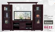 Sienna 4 Piece Wall Unit