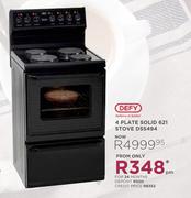 Defy 4 Plate Solid 621 Stove DSS494