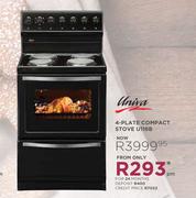 Univa 4 Plate Compact Stove U116B