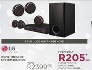 LG Home Theatre System DH3140S
