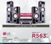 LG ARX8 Component System