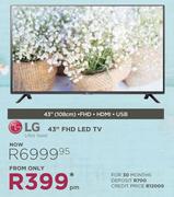 LG 43" (108cm) FHD LED TV