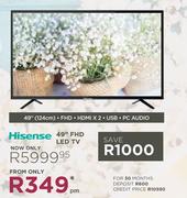Hisense 49" (124cm) FHD LED TV