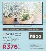 Sansui 55" (139cm) FHD LED TV