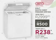 Defy 210Ltr White Chest Freezer DMF450