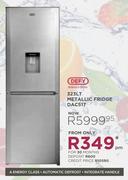 Defy 323Ltr Metallic Fridge DAC517