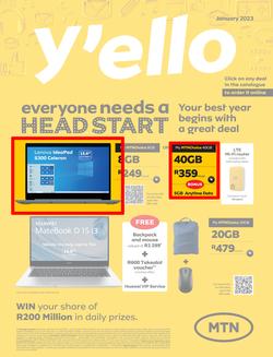 MTN : Y'ello (1 January - 31 January 2023), page 1