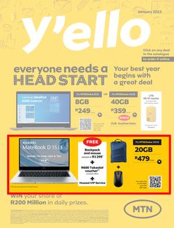 MTN : Y'ello (1 January - 31 January 2023), page 1
