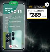 Huawei Nova 11i LTE-On MTN Mega Talk/Gigs XS