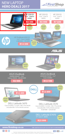 First Shop : Laptops (3 Jan - 31 Jan 2017), page 1
