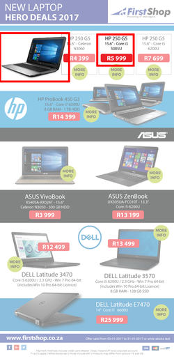 First Shop : Laptops (3 Jan - 31 Jan 2017), page 1