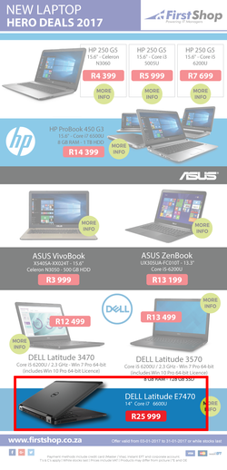 First Shop : Laptops (3 Jan - 31 Jan 2017), page 1