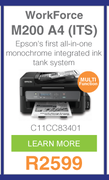 Epson Workforce M200 A4(ITS) Printer C11CC83401