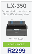 Epson Dot Matrix Printer LX-350 C11CC24031