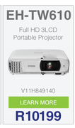 Epson Projector EH-TW610 V11H849140