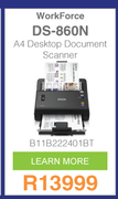 Epson Workforce DS-860N Scanner B11B222401BT