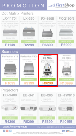 First Shop : Epson Promotion (29 Jan - 5 Feb 2019), page 2