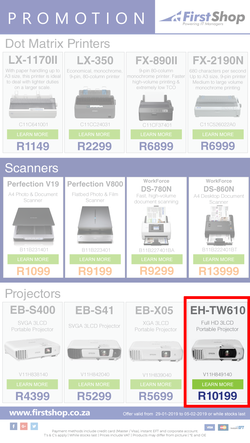 First Shop : Epson Promotion (29 Jan - 5 Feb 2019), page 2