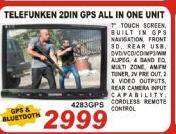 TeleFunken 2Din GPS All In One Unit