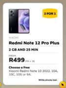 Xiaomi Redmi Note 12 Pro Plus-On 2GB & 25 Min
