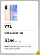 Huawei Y71-On 2GB And 50 Min