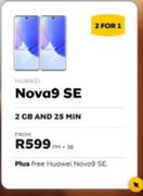Huawei Nova 9 SE-2GB And 25 Min