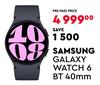 Samsung Galaxy Watch 6 BT 40mm