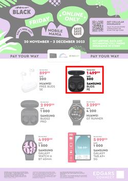 Edgars Connect : Black Friday Online Only (20 November - 03 December 2023), page 1