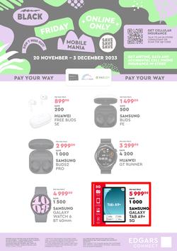 Edgars Connect : Black Friday Online Only (20 November - 03 December 2023), page 1