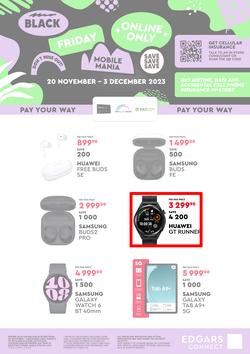 Edgars Connect : Black Friday Online Only (20 November - 03 December 2023), page 1