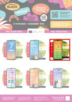 Edgars : Black Friday Mobile Mania (27 November - 3 December 2023), page 1