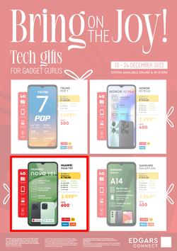 Edgars Connect : Tech Gifts (13 December - 24 December 2023), page 1