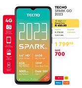 Tecno Spark Go 2023 4G