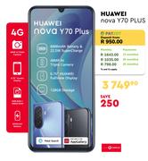 Huawei Nova Y70 Plus 4G