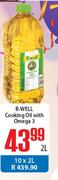 B-Well Cooking Oil With Omega 3-10 x 2L