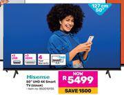 Hisense 50"(127cm) UHD 4K Smart TV 50A6N