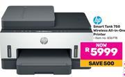 HP Smart Tank 750 Wireless All-In-One Printer