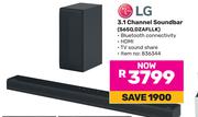 LG 3.1 Channel Soundbar S65Q.DZAFLLK