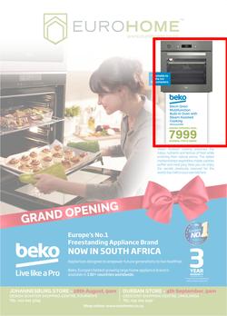 Eurohome : Grand Opening (Valid Until 10 September 2021), page 1