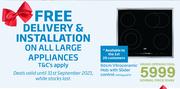 Beko 60cm Vitro Ceramic Hob With Slider Control HIC64503TX
