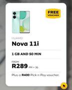 Huawei Nova 11i-On 1GB & 50 Min