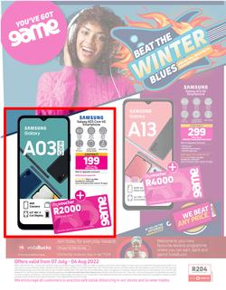 Game Cellular : Beat The Winter Blues (07 July - 04 August 2022), page 1