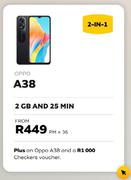 Oppo A38-On 2GB & 25 Min