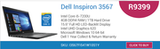 Dell Inspiron 3567 SKU: I3567FI541W10S1Y