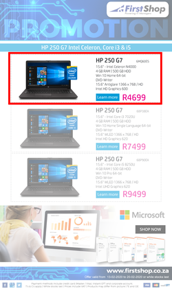 First Shop : HP Laptop Promo (13 Feb - 20 Feb 2020), page 2