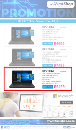 First Shop : HP Laptop Promo (13 Feb - 20 Feb 2020), page 2