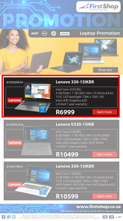 First Shop : Laptop Promo (27 February - 5 March 2020), page 3